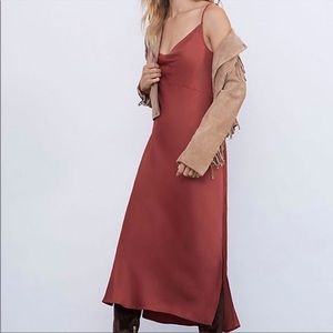 Anthropologie Elyse Slip Dress - Shortened